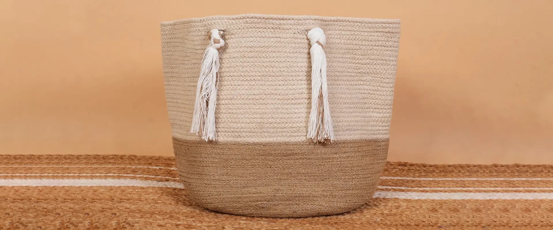 Natural jute bags by Chouhan Rugs